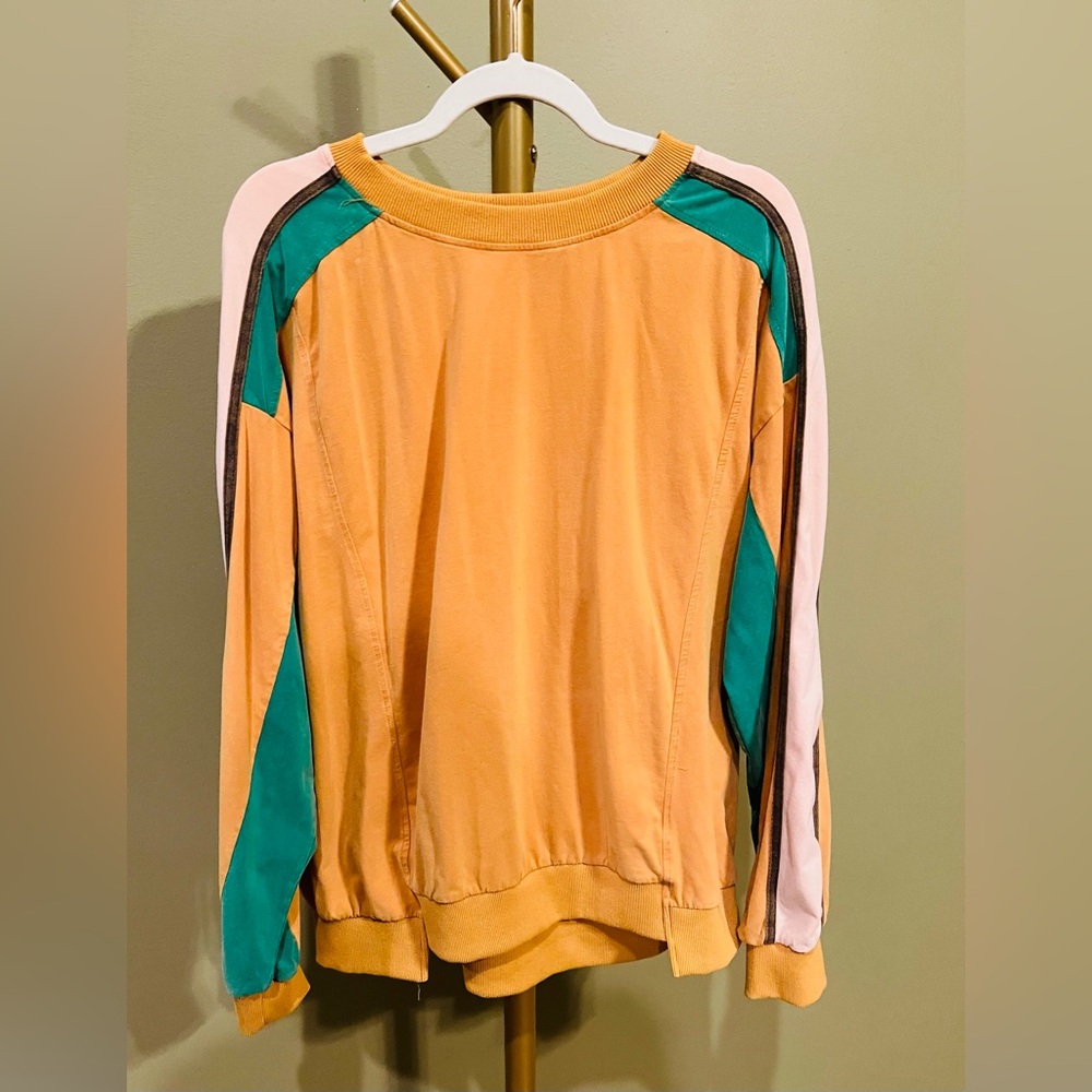 Three Bird Nest Colorful Long Sleeve Sweatshirt